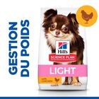 Hill's Science Plan - Adult Light Small & Mini Croquettes Pour Petit Chien Au Poulet  -  1,5kg image number null