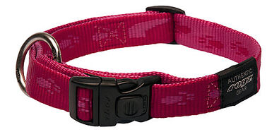 Rogz - Collier en Nylon Rose pour Chiens - M