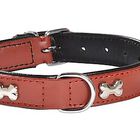 Bobby - Collier Extra Souple Rouge XL pour Chiens - 63cm image number null