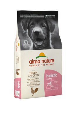 Almo Nature Holistic - Puppy Grande Race Poulet Frais - Sac 12 Kg