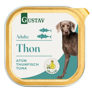 Gustav - Pâtée Adulte au Thon pour Chiens - 300g