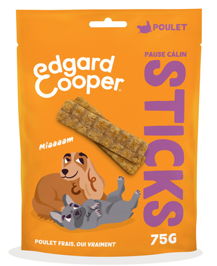 Edgard & Cooper - Sticks Adulte Poulet - 75g