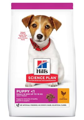 Hill's Science Plan - Puppy Small & Mini Croquettes Pour Chiot De Petite Taille Au Poulet  -  1,5kg