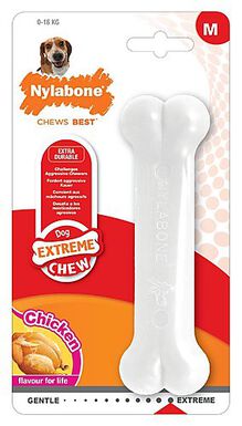 Nylabone - Jouet Os Extra Durable Extreme Chew pour Chien - M