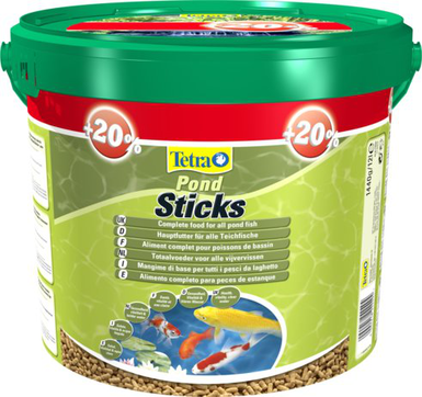 Tetra - Pond Sticks - 10L + 20% Gratuit 12 L