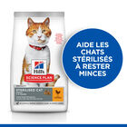 Hill's Science Plan -  Sterilised Cat Croquettes Pour Chat Stérilisé Au Poulet -  3kg image number null