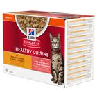 Hill’s Science Plan Heathy Cuisine Mijotés Pour Chat Adulte Au Poulet Et Légumes Ajoutés  - 12x80g image number null