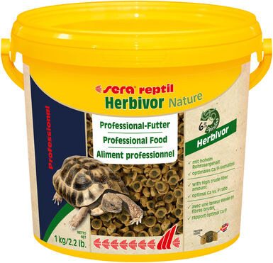 Sera - Aliments Professional Herbivor pour Reptiles Herbivores - 3,8L