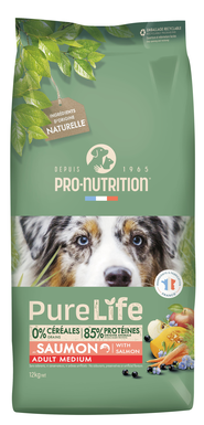 Pro-Nutrition - Croquettes Pure Life Chien Adult Medium - 12kg