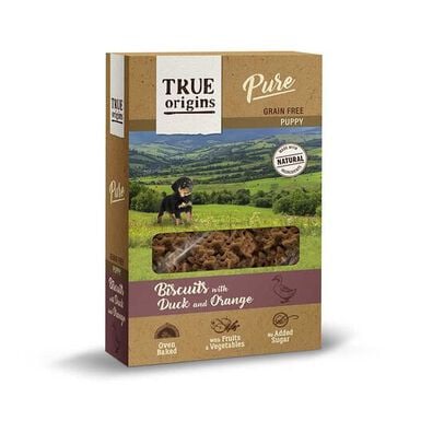 True Origins Pure - Friandises Sans Céréales au Canard pour Chiots - 320g