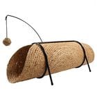 D&D - Tunnel de Jeu Reina Beige pour Chat - 80x36x25cm image number null