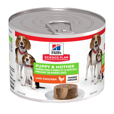 Hill's Science Plan - Puppy & Mother - Mousse Pour Chiot Et Chienne Allaitante Au Poulet  - 200g