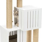 Trixie - BE NORDIC arbre à chat Skadi blanc - 114 cm image number null