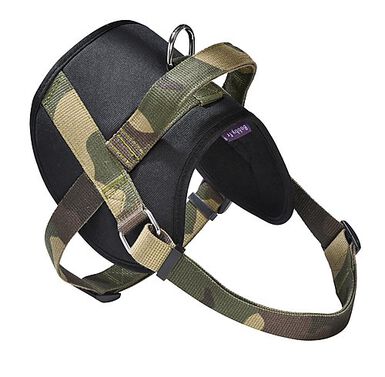 Bobby - Harnais Easy Camouflage Kaki M pour Chiens - 59cm