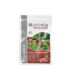 Nutrivia Nature Plus - Croquettes Naturelles au Poulet et Canard pour Chats Adultes - 2kg image number null