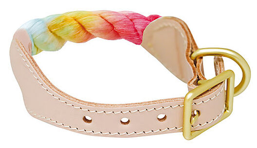 Croci - Collier Corde Sorbet Arc-en-Ciel XS pour Chiens - 20-24cm image number null