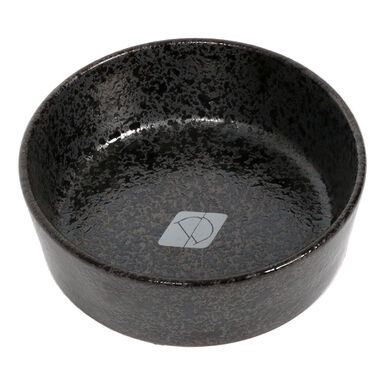 D&D - Gamelle et écuelle d’eau Jasper M - 700ml - 16x16x6cm Black dots