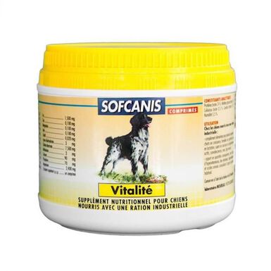 Sofcanis - Comprimés Supplément Nutritionnel Vitalité pour Chiens - x250