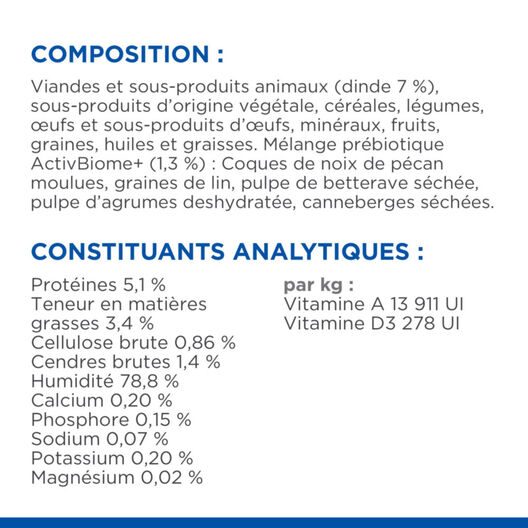 Hill’s Science Plan Perfect Digestion Adult Small&Mini Mousse Chien Adulte Petite Race Dinde - 200g image number null