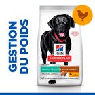 Hill's Science Plan - Perfect Weight & Active Mobility Croquettes Chien Adulte Grande Race Poulet -12kg image number null