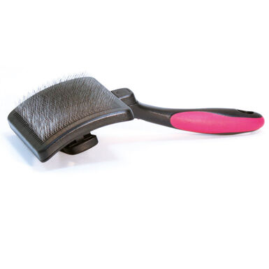 Croci - Brosse Carder Vanity Autonettoyante pour Chiens - L