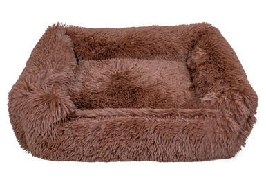 Leeby - Sofa Extra Doux Marron pour Chiens