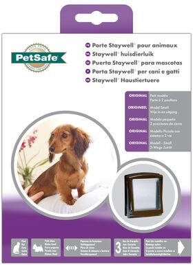 Pet Safe - Porte 2 Positions Brun pour Chats - 7Kg