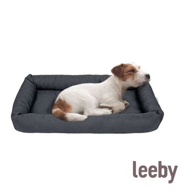 Leeby - Tapis Noir Multi-usage pour Chiens