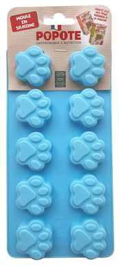 Popote - Moule Alimentaire Silicone Pattes pour Chiens et Chats