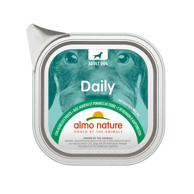 Almo Nature - Pâtée Daily Nogluten Agneau - 100g