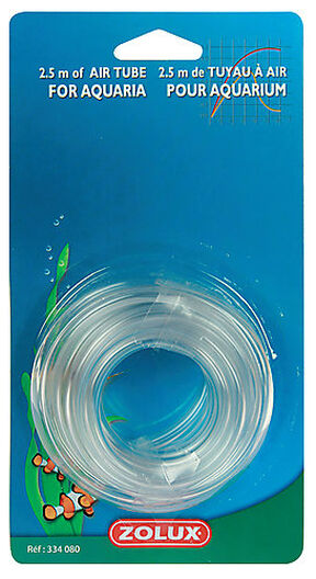 Tuyau à air cristal ø 4/6 mm, 2.5 mètre, pour aquarium zolux