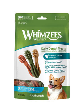 Whimzees - Friandises Brosse à Dents Dog Treats M pour Chien - x12