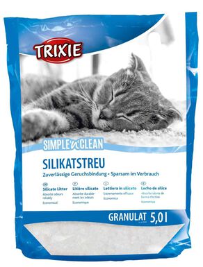 Trixie - Simple'n'Clean Litière Silicate granulés - 5 l