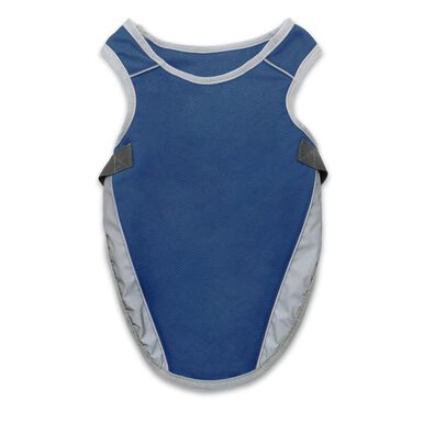 Croci - Gillet Raffraichissant Bleu pour Chiens - 30cm