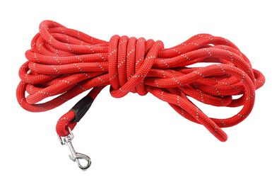 Bobby - Longe Walk Rouge pour Chiens - 10M