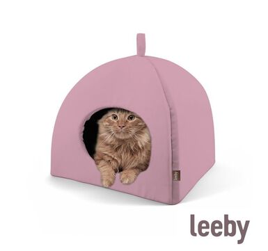 Leeby - Igloo My Favourite Place pour Chats - Rose