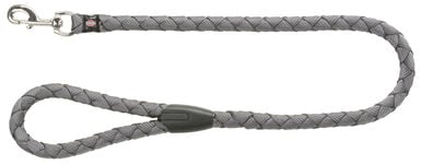 Trixie - Cavo laisse gris graphite - S/M: 100 m/12 mm