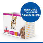 Hill’s Science Plan - Mijoté Pour Chien Adulte Small & Mini Au Poulet Et Légumes Ajoutés  - 12x80g image number null