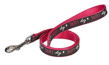 Bobby - Laisse Happy Rose M pour Chiens - 100/2cm