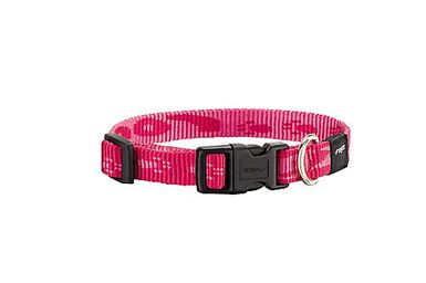 Rogz - Collier en Nylon Rose pour Chiens - S