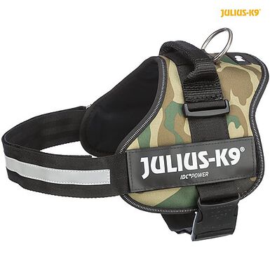 Julius-K9 - Harnais Power Camouflage L/XL pour Chien - 71-96cm