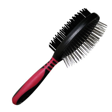 Croci - Brosse Vaniti Double Petite pour Chiens et Chats