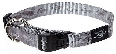 Rogz - Collier en Nylon Gris pour Chiens - L