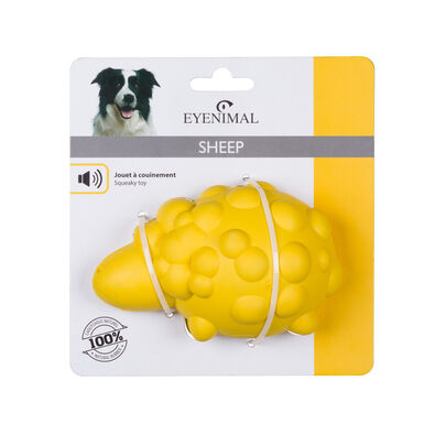 Eyenimal - Jouet SHEEP à Couinement en Caoutchouc pour Chiens - 12cm