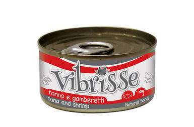 Vibrisse - Pâtée Natural Food THON ET CRABE pour chats - 140g