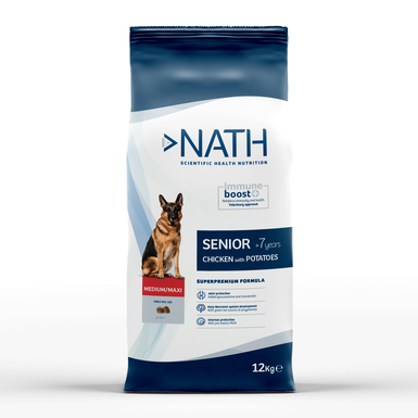 Nath - Croquettes pour Chien Senior Medium Maxi