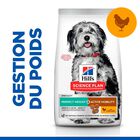 Hill's Science Plan - Perfect Weight & Active Mobility Croquettes Chien Adulte Medium Poulet  - 12kg image number null