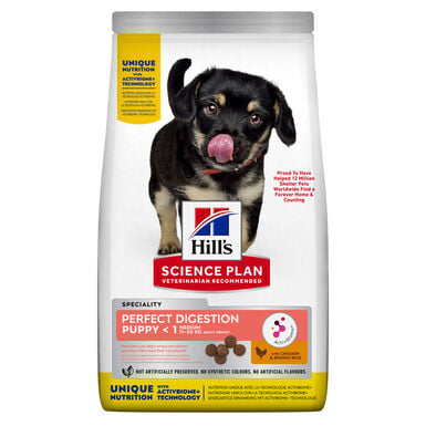 Hill's Science Plan - Puppy Perfect Digestion Croquettes - 12 Kg