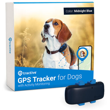 Tractive - Traceur GPS DOG 4 pour Chiens - Bleu