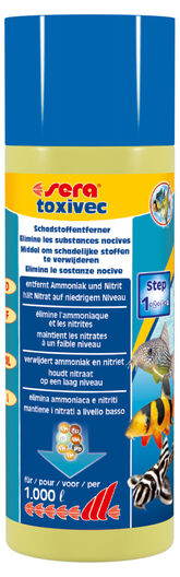 Sera - Élimine les Substances Nocives Toxivec pour Aquarium - 250ml image number null